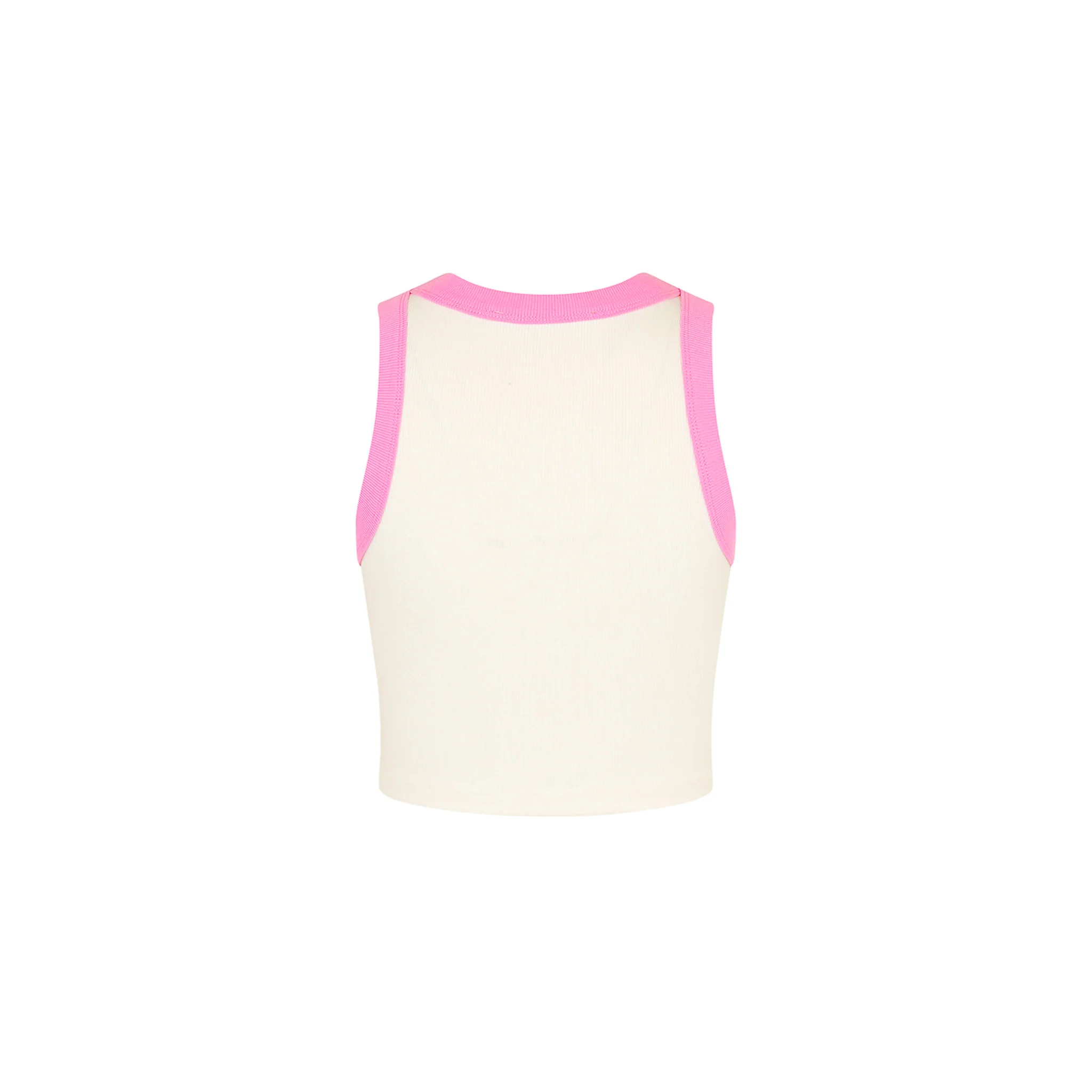 Embroidered Crop Tank Top - Island Rose - Image 8