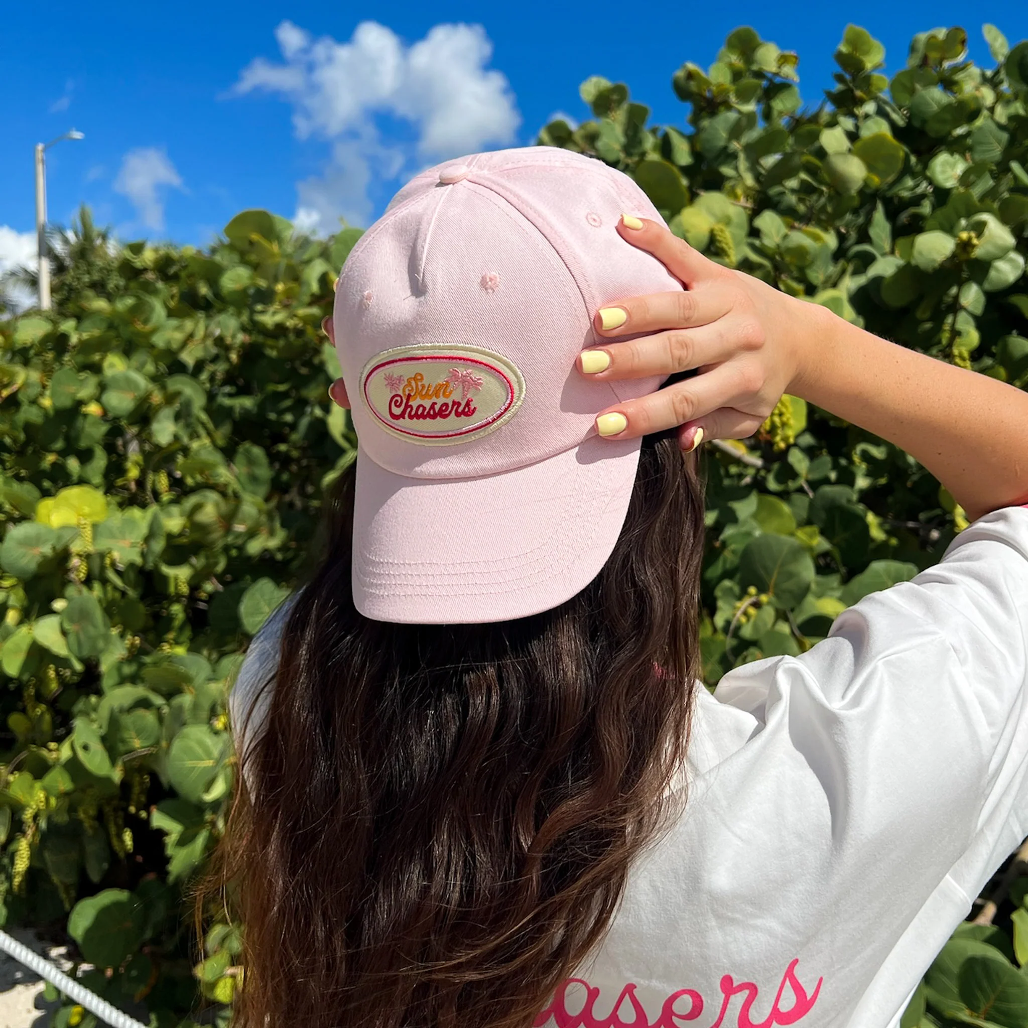 Essential Logo Cap - Pink Prosecco - Image 5
