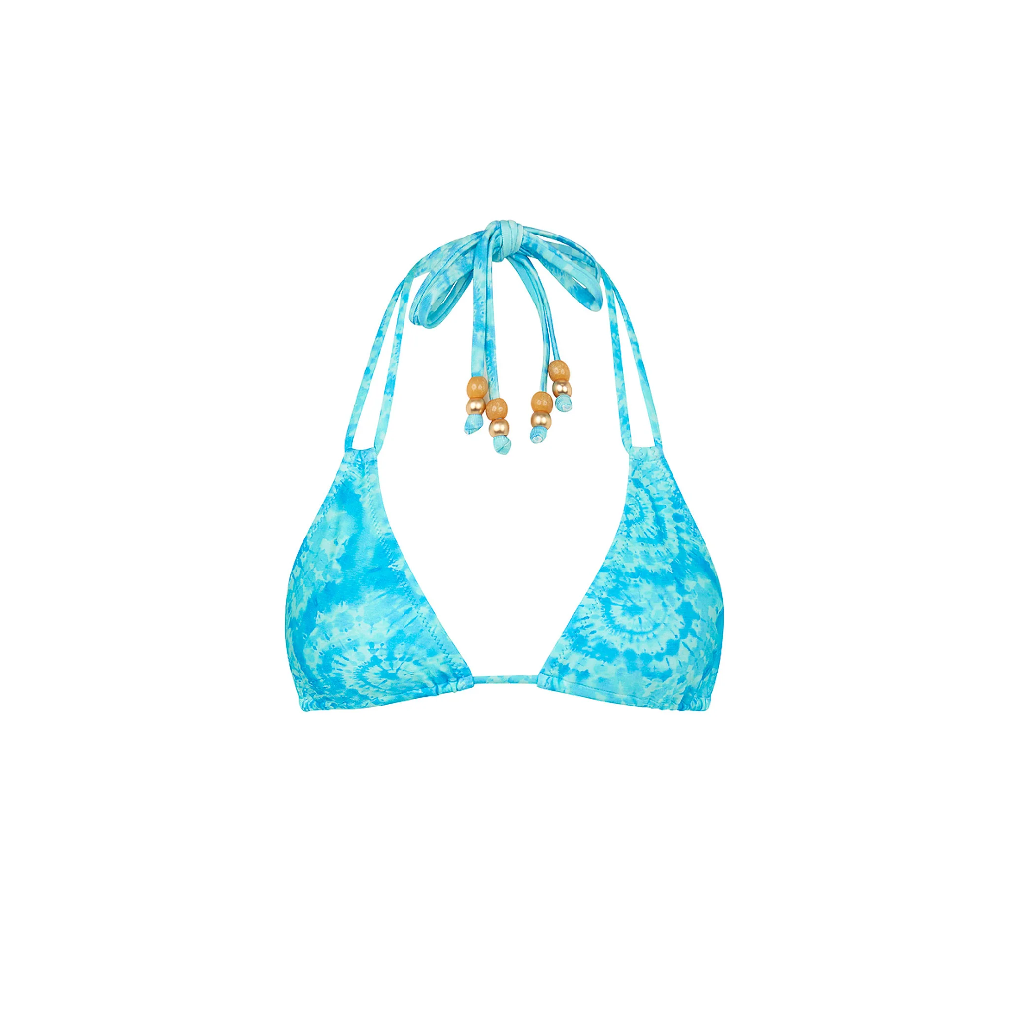 Halter Bralette Bikini Top - Starry Seas