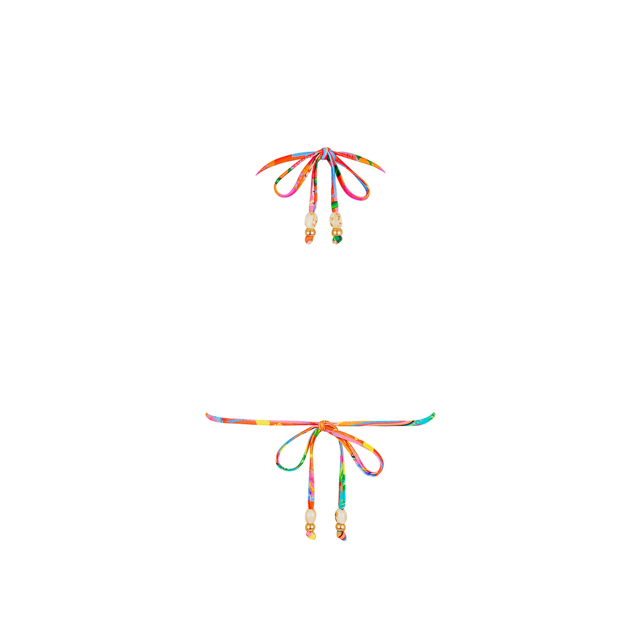 Ring Halter Bikini Top - Havana Haven - Image 10